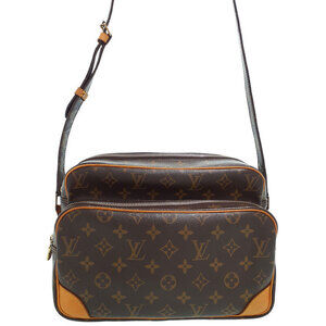 Louis Vuitton Monogram Leather Brown Nile Shoulder Bag